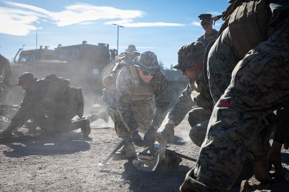 DVIDS - Images - Marines conduct machine gun familiarization in Sweden ...