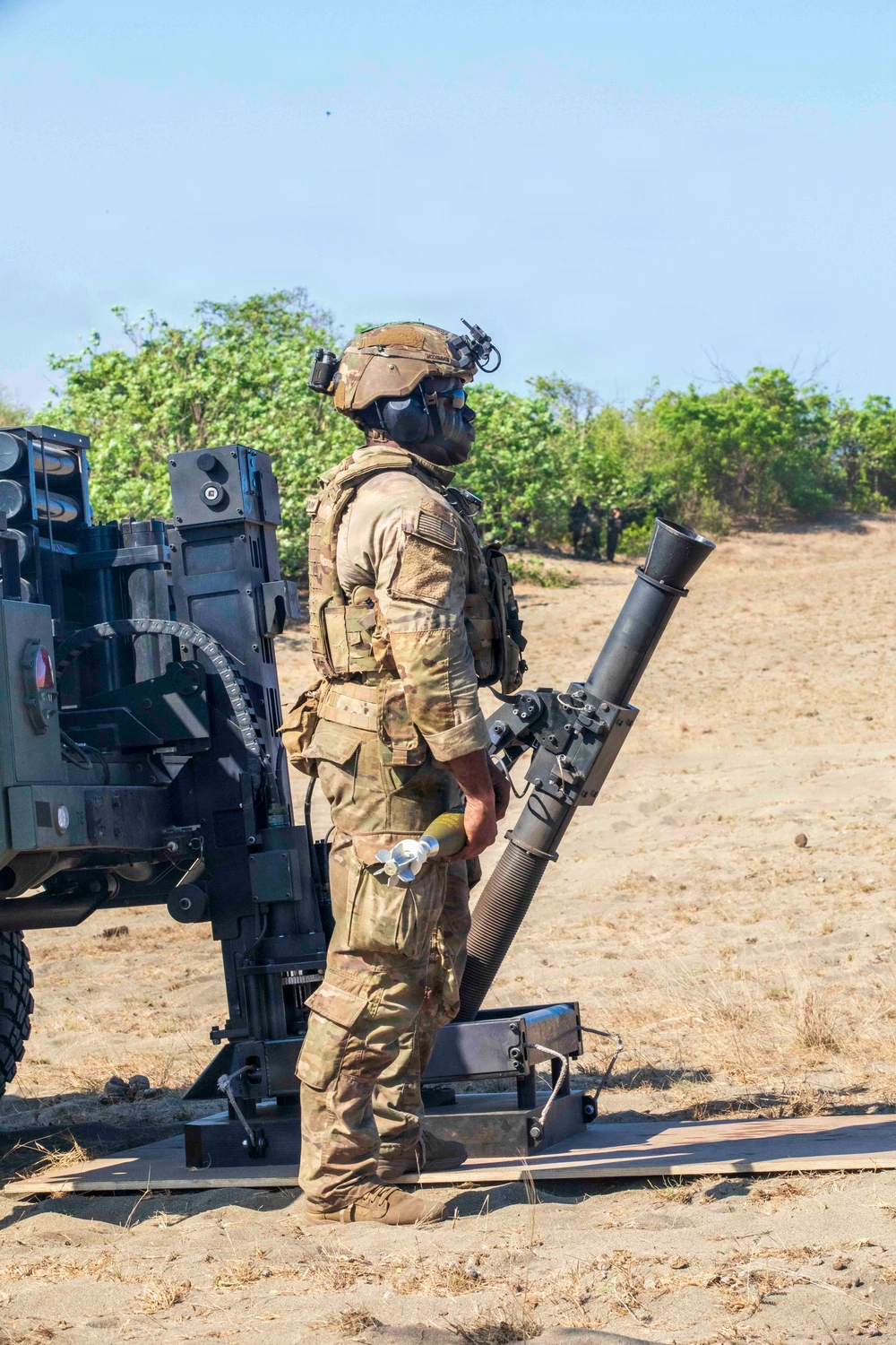 DVIDS - Images - Balikatan 2026: 25th ID Soldiers fire mortars during a ...