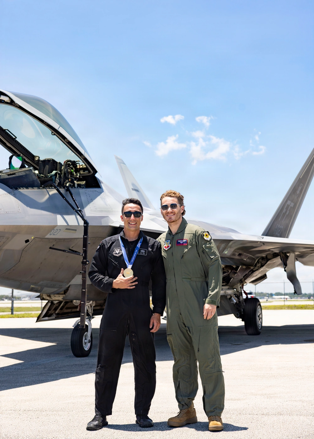 DVIDS - Images - Crossing Arenas: Matthew Tkachuk Visits the F-22 ...