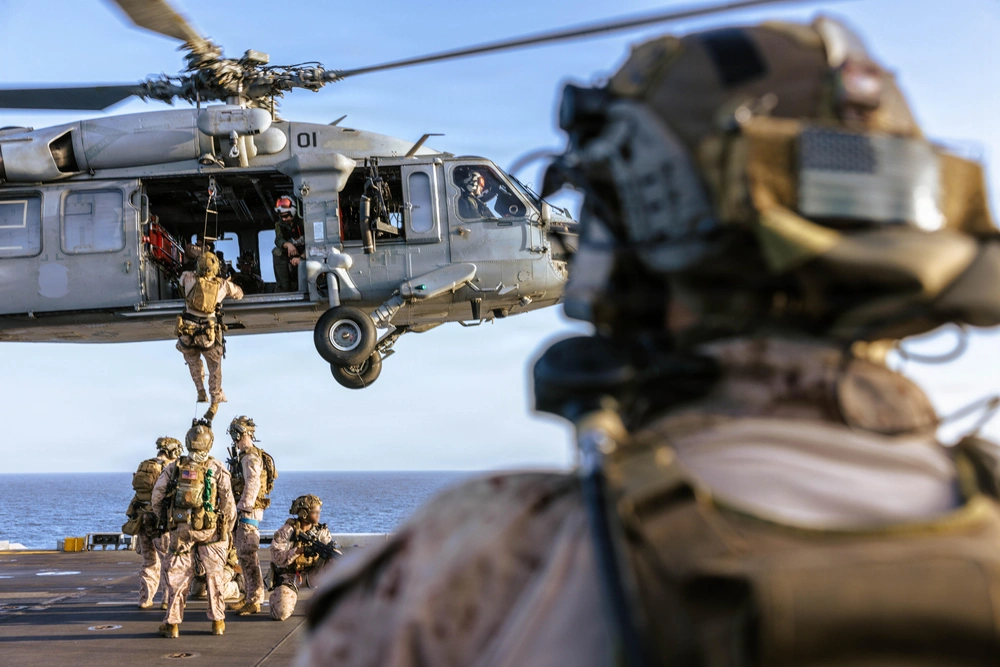 DVIDS - Images - 31st MEU | Force Reconnaissance Platoon Helicopter ...