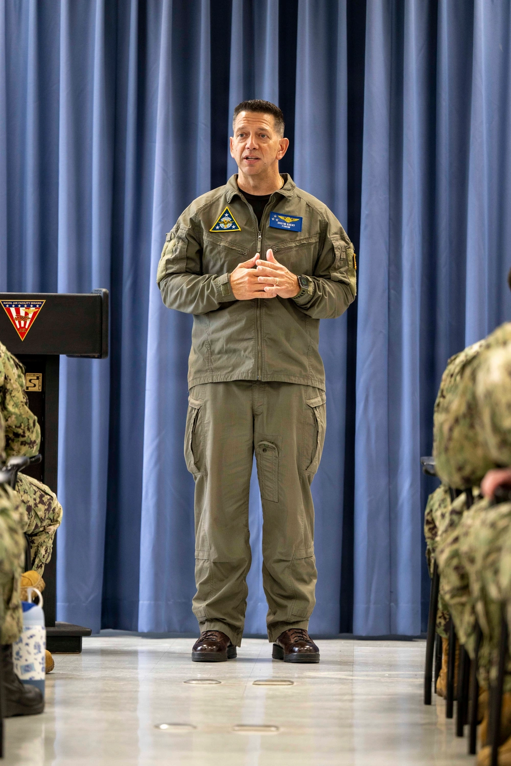 DVIDS - Images - Force Master Chief Dustin Kuers visits Misawa Air Base ...