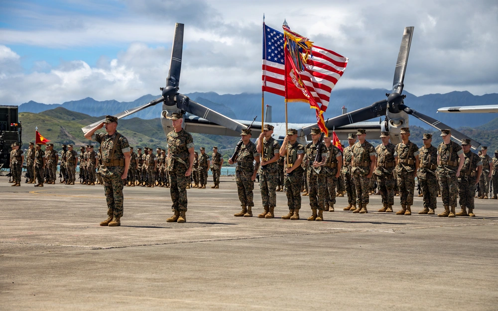 DVIDS - Images - MARFORPAC hosts change of command ceremony [Image 4 of 7]