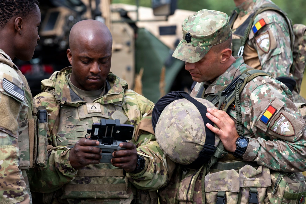 DVIDS - Images - Joint training in Poland: 2-37 AR flies drones for ...