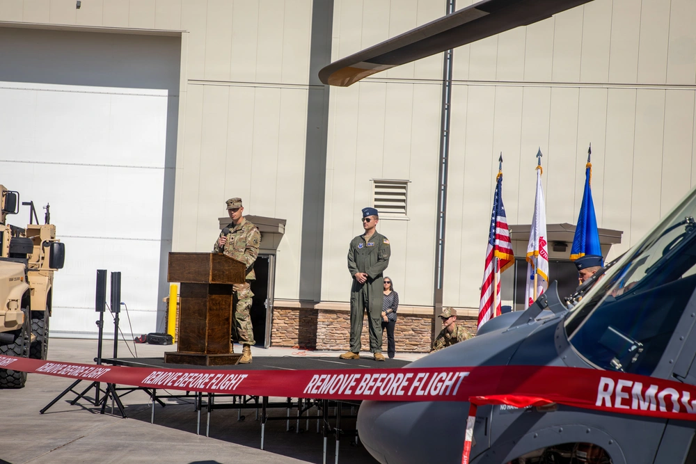DVIDS - Images - F. E. Warren Helicopter/TRF Operations Facility ribbon ...