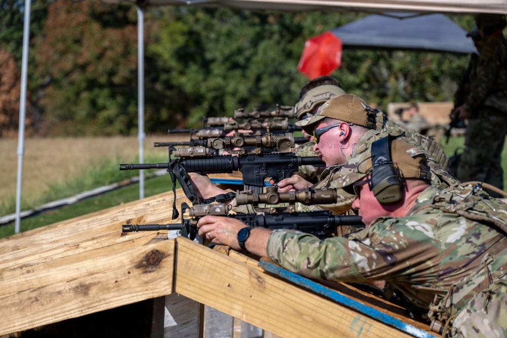 DVIDS - Images - Ebbing Security Forces Live-Fire Training at Fort ...
