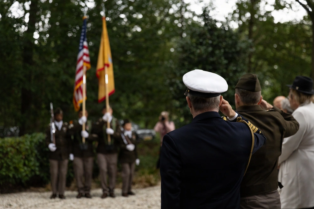 DVIDS - Images - Unveiling Triangle of Tribute [Image 2 of 19]
