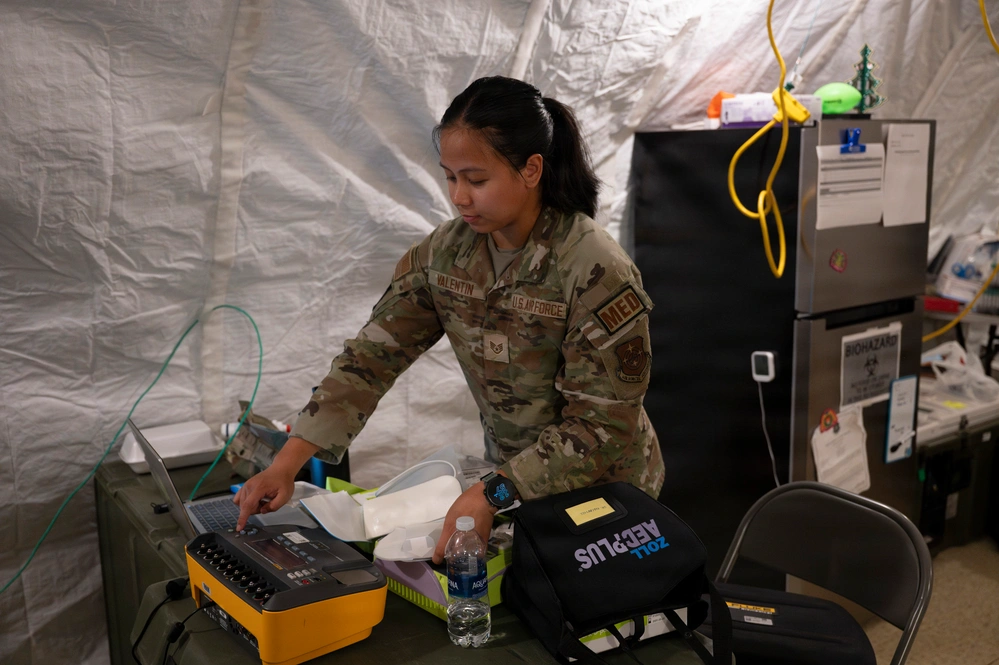 DVIDS - Images - 346th EABS medical flight showcases mission-ready ...