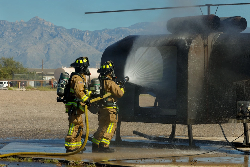 DVIDS - Images - 162nd Civil Engineer Squadron, 355th CES firefighters ...