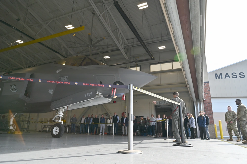 DVIDS - Images - Westfield Chamber of Commerce visits 104th Fighter ...