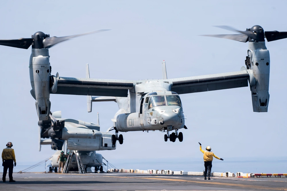 DVIDS - Images - USS Boxer, 11th MEU Conduct Flight Operations [Image 1 ...