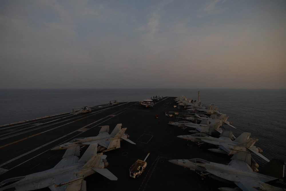 DVIDS - Images - USS George H.W. Bush Sails at Sunrise [Image 1 of 4]