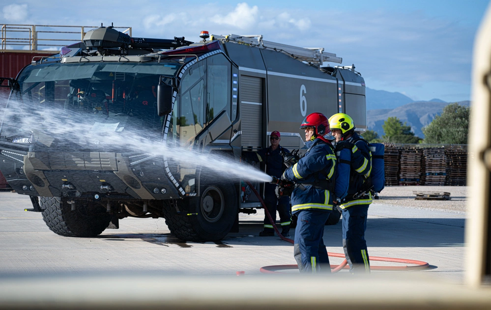 DVIDS - Images - Naval Support Activity Souda Bay Conducts Aircraft ...