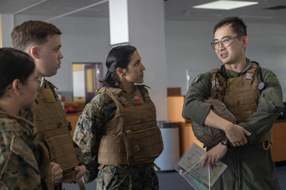 DVIDS - Images - Corpsman Perform a Simulated Mass Casualty Event ...