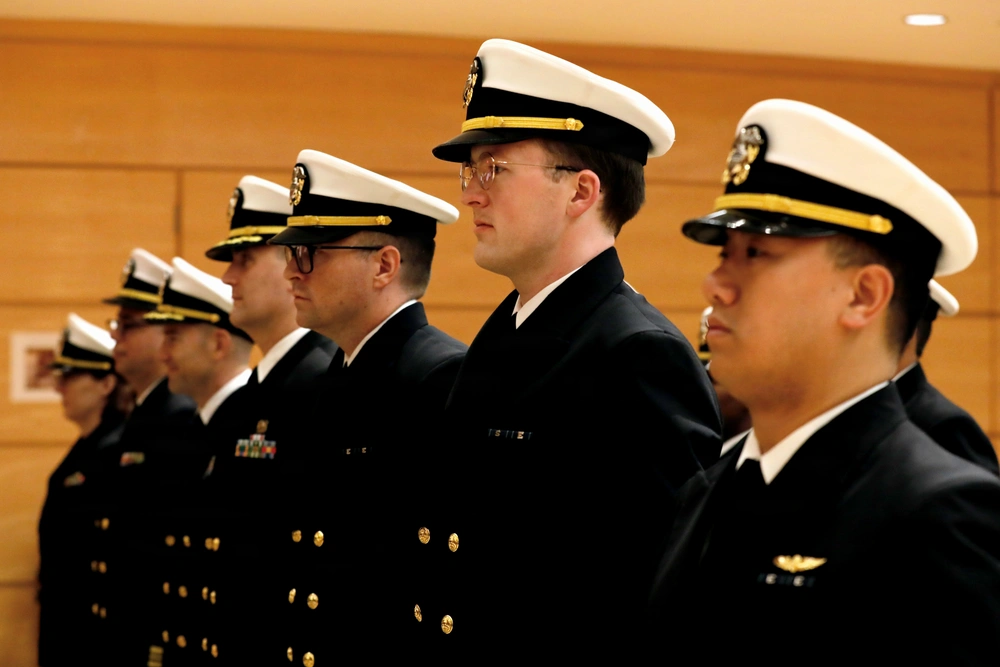 DVIDS - Images - NMRDC Fall Uniform Inspection [Image 1 of 2]
