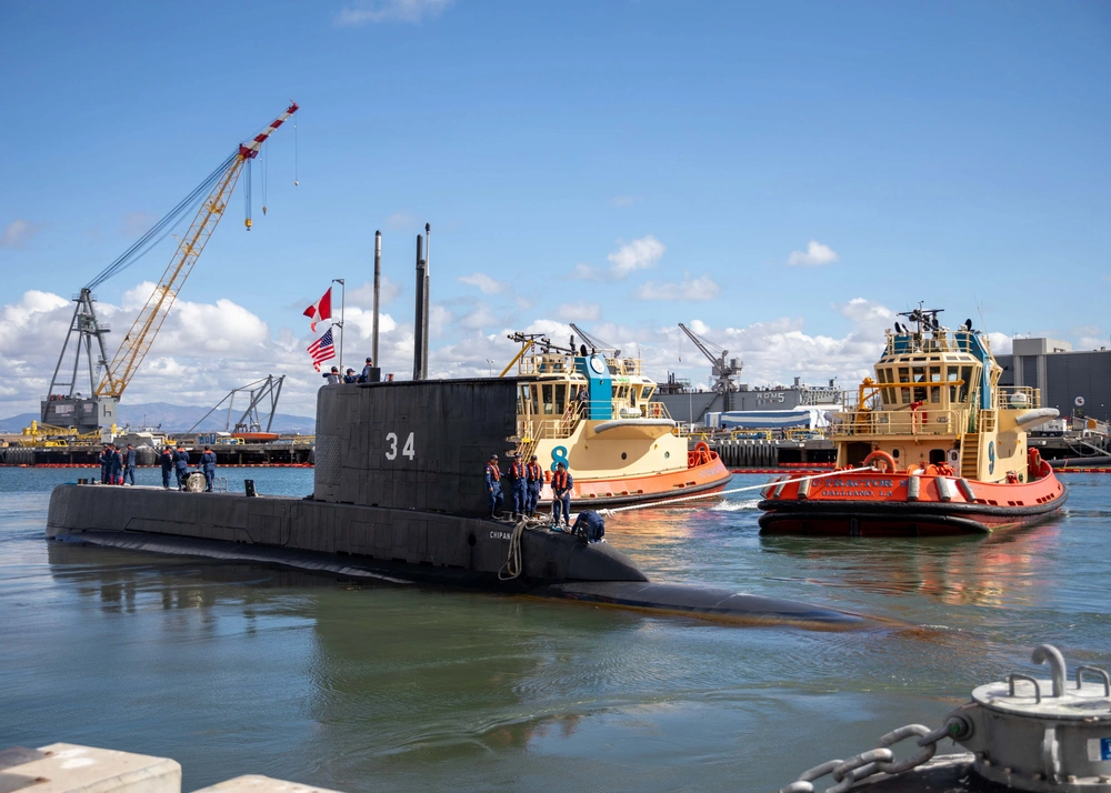 DVIDS - Images - BAP Chipana Departs Naval Base Point Loma [Image 4 of 4]