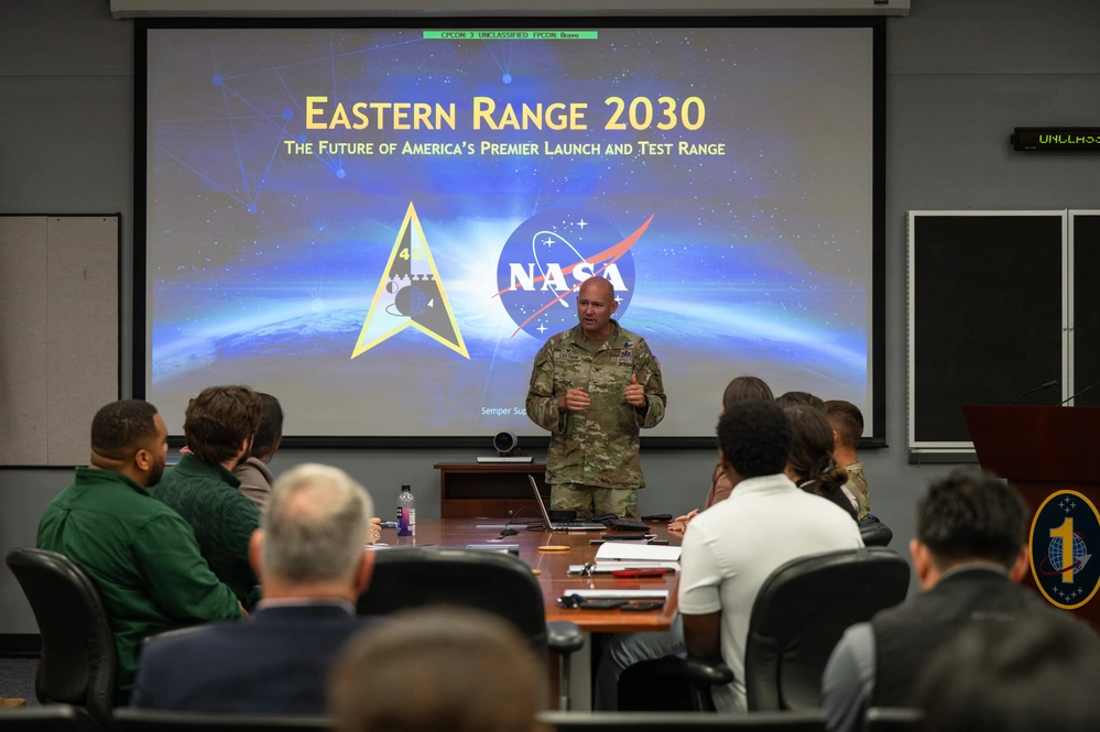 DVIDS - Images - Florida congressional staff members visit Space Launch ...