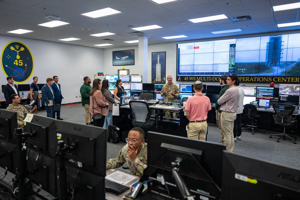 DVIDS - Images - Florida congressional staff members visit Space Launch ...