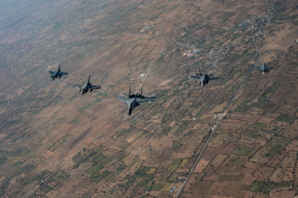 DVIDS - Images - Multinational fighters fly in formation during Tarang ...