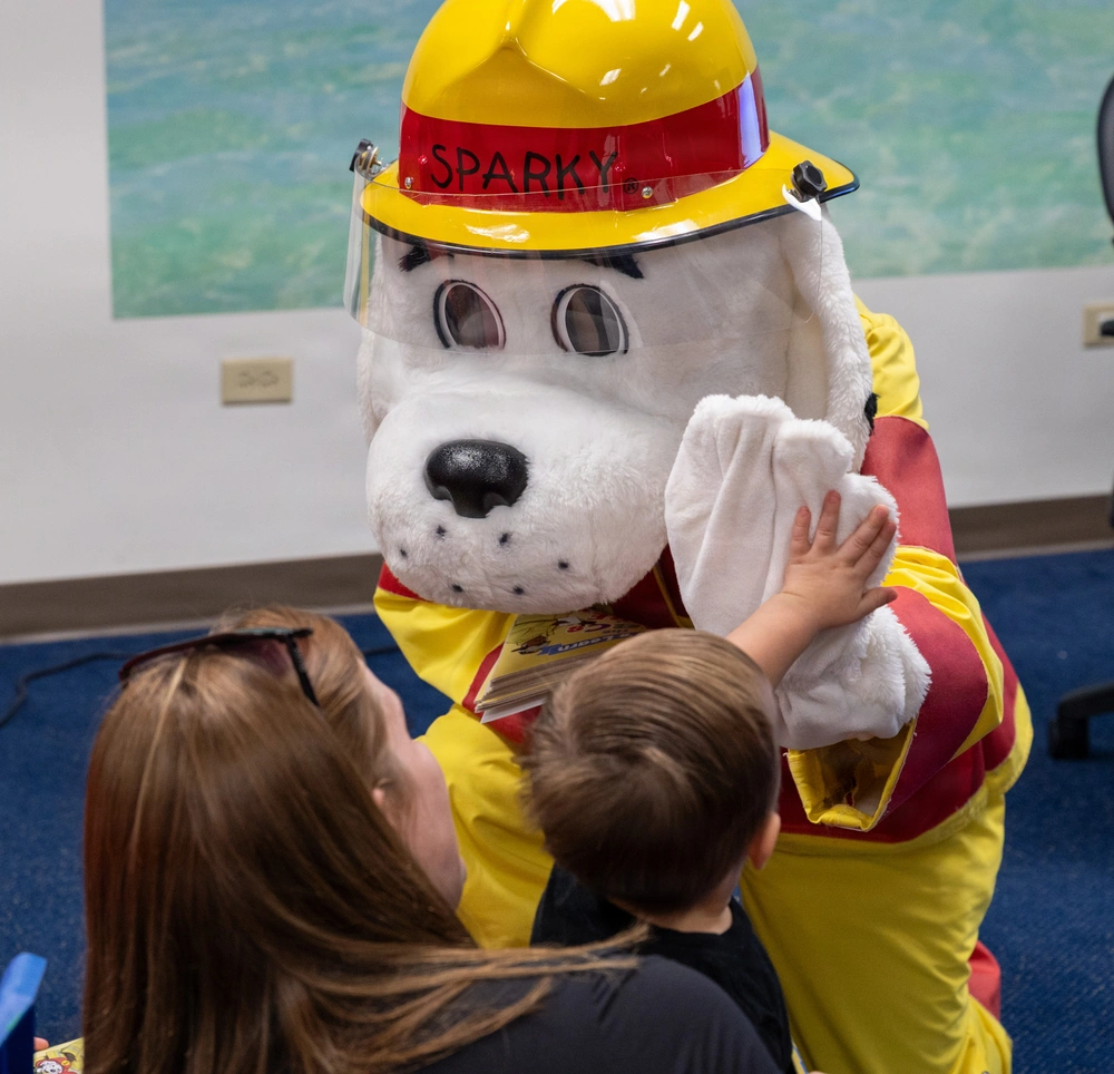DVIDS - Images - Andersen Library hosts Fire Prevention Week 2026 story ...