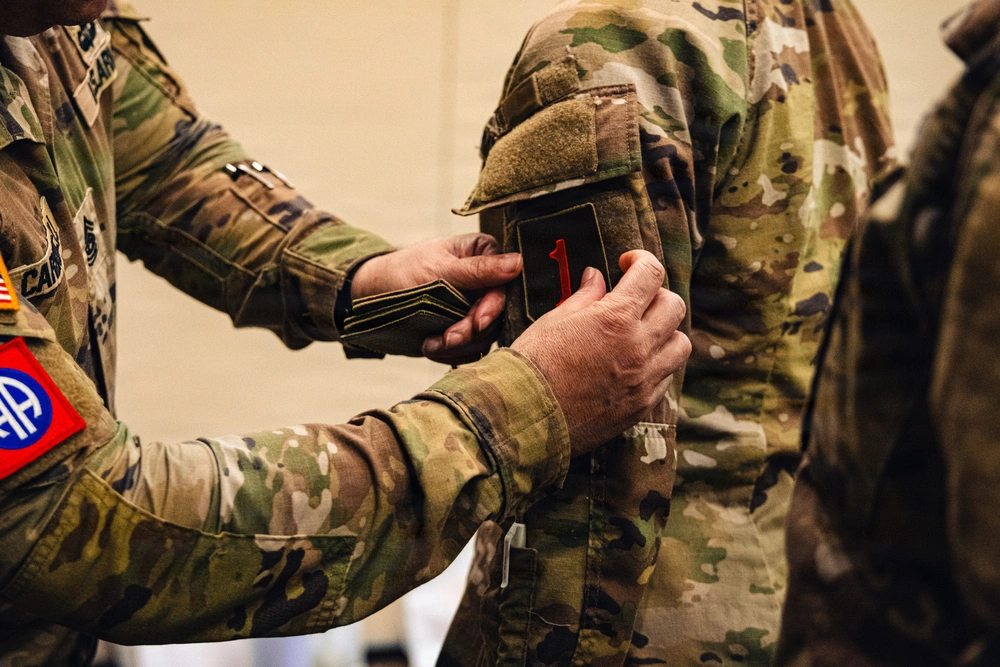 DVIDS - Images - Victory Reception Company Victory Patching Ceremony at ...